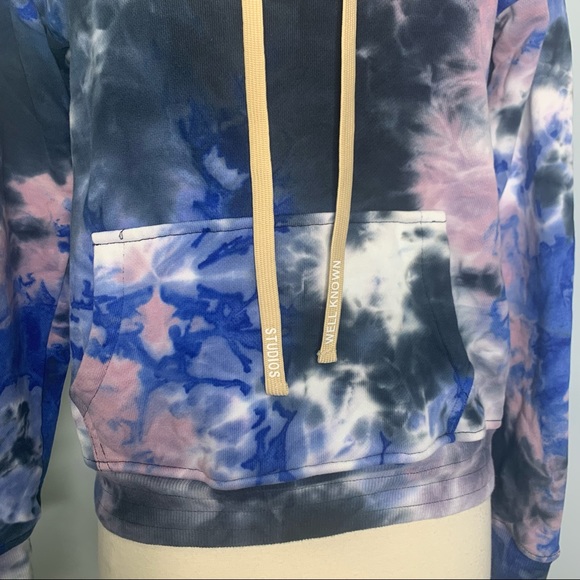 Well Known The Houston Multicolor Tie Dye Hoodie Sweatshirt - Picture 9 of 15